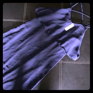 Navy blue formal dress